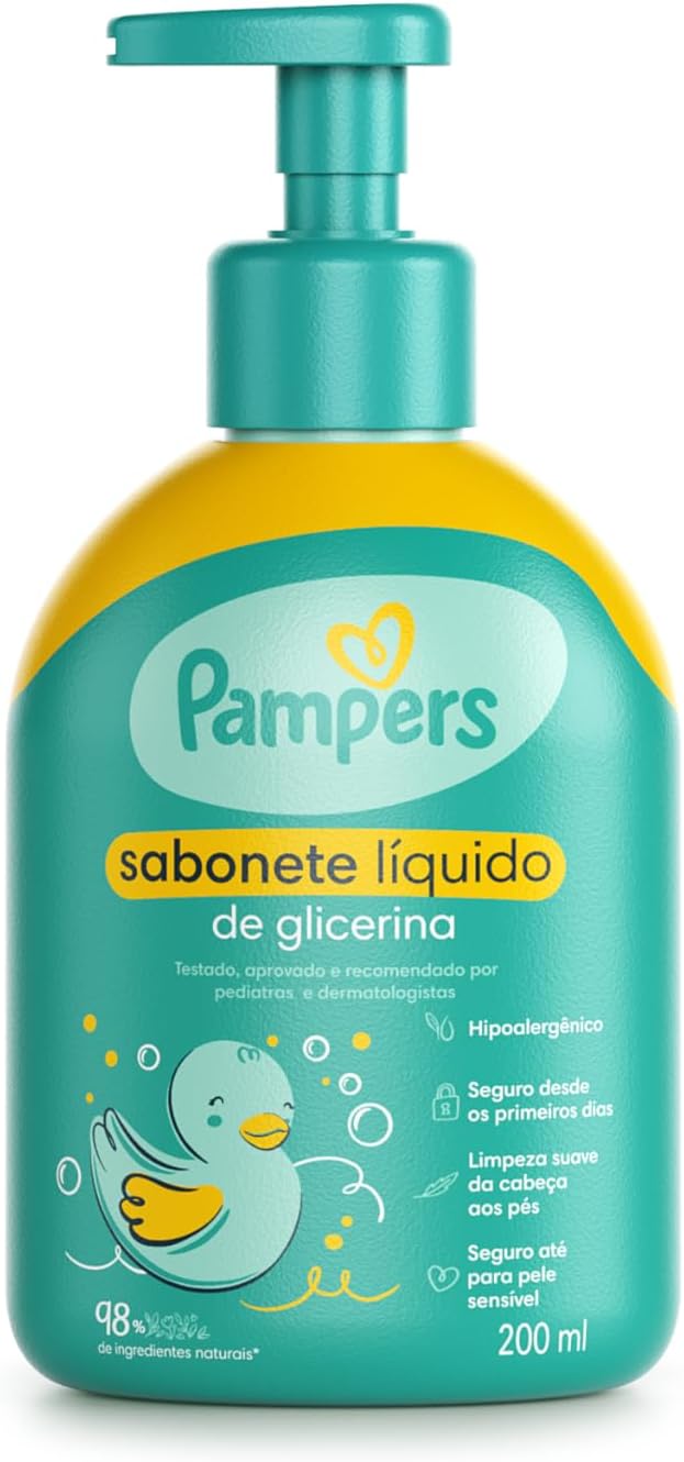 PAMPERS SAB LIQ CPO GLICERINA 200ml