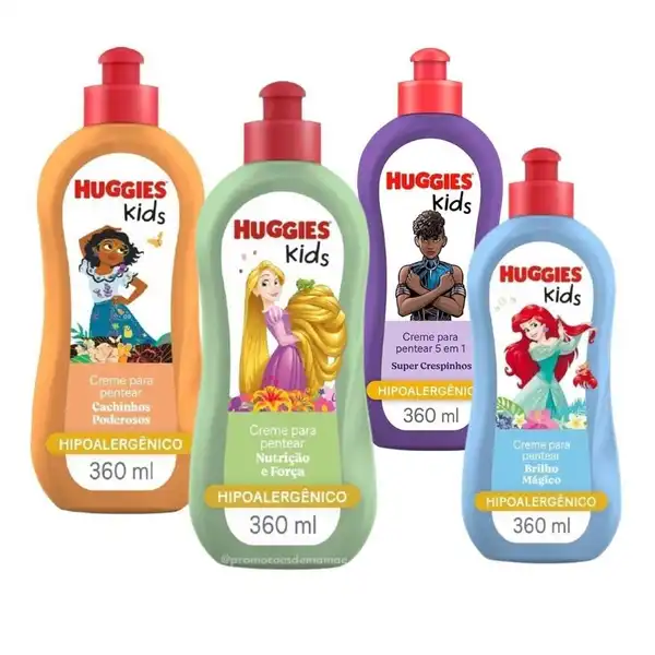Creme para Pentear Huggies Kids 360ml