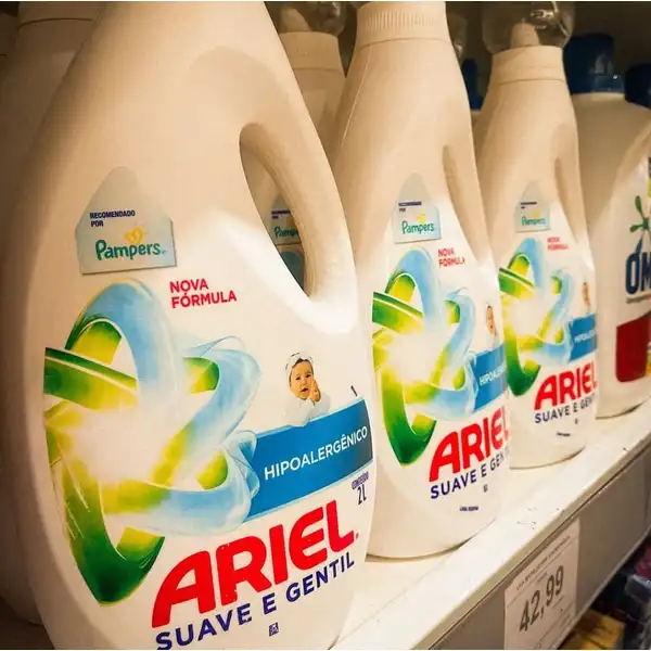 Ariel Sabão Líquido Suave e Gentil 2L