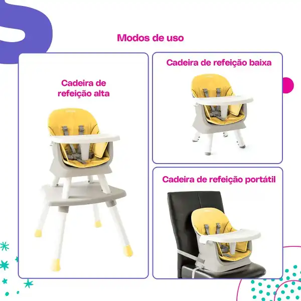 Cosco Kids, Cadeira de Refeição Convertty 8 em 1