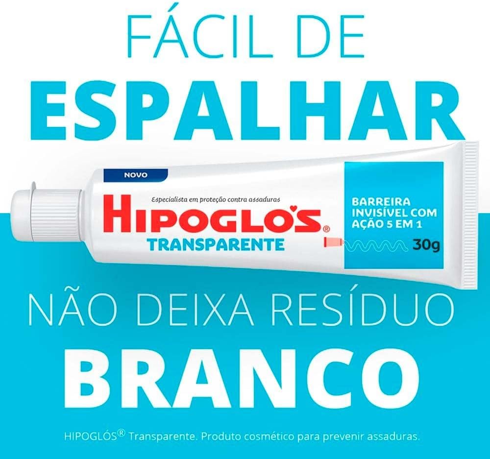 HIPOGLÓS  Transparente Creme Preventivo De Assaduras  30g