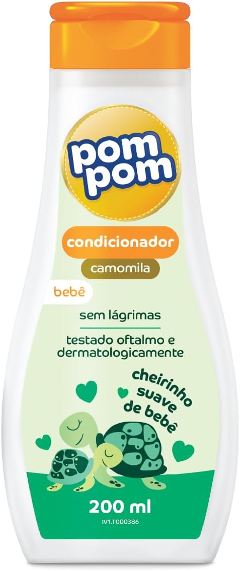 Condicionador Pom Pom Camomila 200ml | Fórmula enriquecida com camomila que auxi...
