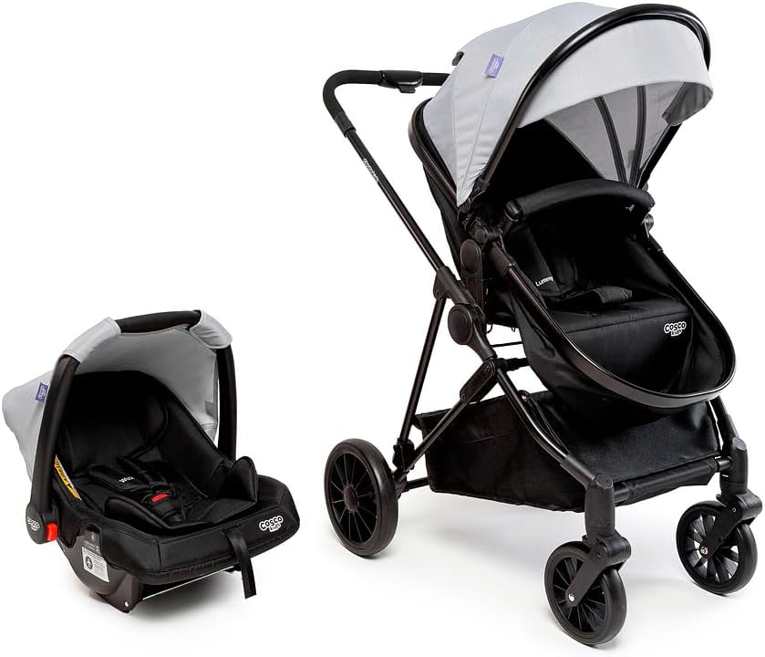Travel System Cosco Kids  Lummy Duo  Cinza Gelo