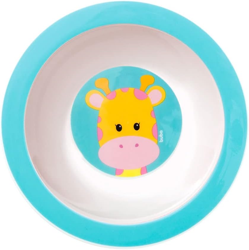 Pratinho Bowl Animal Fun Girafa  Buba  Colorido