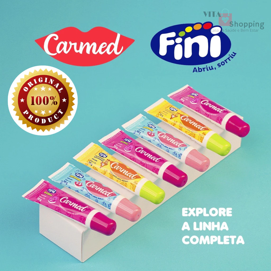 CARMED  Hidratação completa para seus lábios  linha completa