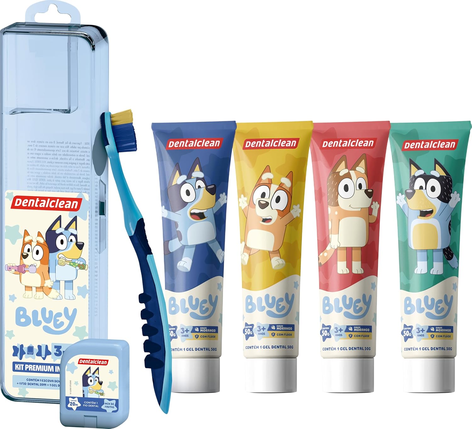 Kit Premium Dentalclean Bluey