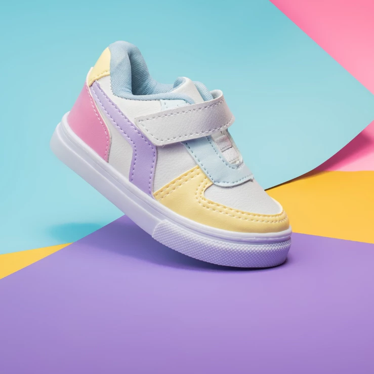 Tênis Infantil Casual Menina Funfy Recortes 3210A